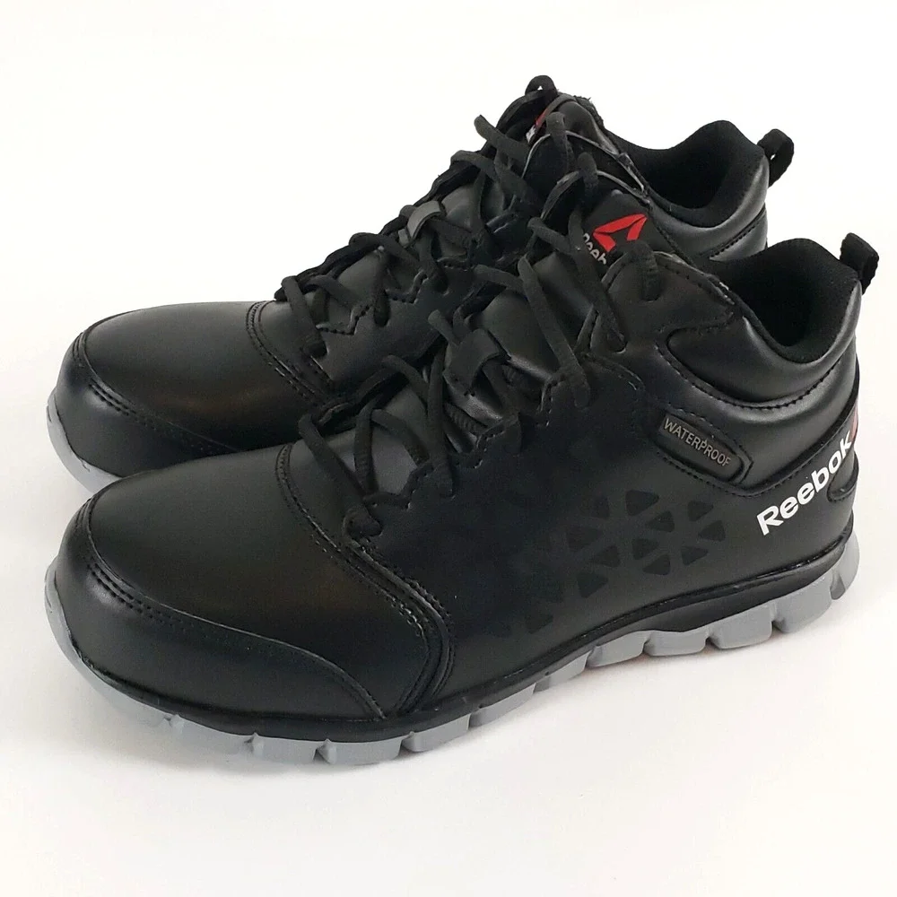 Reebok Sublite Cushion Men's SIZE 6.5M Work Mid RB4144 Composite Toe Work Boot